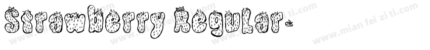 Strawberry Regular字体转换